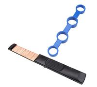 6 trastes de bolsillo para guitarra acústica azul entrenador dedo ejercitador herramientas de práctica