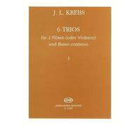 6 Trios für 2 Flöten (oder Violinen) und Basso Continuo Volume 1
