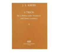 6 Trios für 2 Flöten (oder Violinen) und Basso Continuo Volume 2