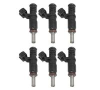 6 uds 13537531634 inyector de combustible for coche 7531634 Compatible for 128i 328i 330i 525i 528i 530i X3 X5 Z4 2006-2010