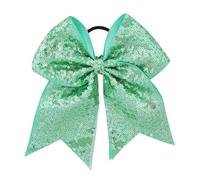 6 uds 28 colores 7 pulgadas cinta de lentejuelas lazos for el cabello DIY grandes y dulces bandas elásticas for accesorios for for for mujeres(Color11)