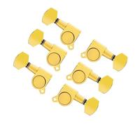 6 uds (6L 6R 3L3R) afinadores de guitarra cabezales de máquina clavijas de afinación de cuerdas selladas de tamaño completo relación de engranaje 15:1 Clavijas De Afinación De Cuerdas De Guitarra (Co