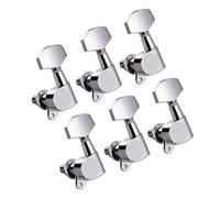 6 Uds. Afinaciones De Cuerdas Guitarra Metal Clavijas Repuesto Perillas Cabezal Máquina Afinadores Clave Afinador Acústico Perillas Cabezal Máquina Guitarra Duraderas