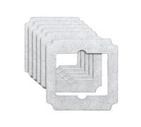 6 Uds Almohadillas De Limpieza, Compatibles Con ECOVACS, Compatibles Con WINBOT, W-CC02-0012 Robot De Limpieza De Ventanas, Almohadillas De Limpieza De Trapo