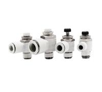 6 uds AS1201F/2201F/3201F-M5/01/02-04A/06A cilindro Control de velocidad del acelerador conector neumático escape/válvula admisión(02-04S,Intake Control Valve)