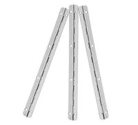 6 uds bisagras largas de Piano gabinete hierro alta resistencia caja antioxidantes for mesas plegables cobertizo Mini para Pianos,Barcos