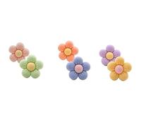 6 uds bonita flor aromaterapia coche decoración for salida de aire Perfume Clip ambientador colorido Flora decoración accesorios de coche