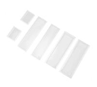 6 uds caja de dominó molde de silicona soporte de almacenamiento DIY para guardar joyería cepillos cosméticos