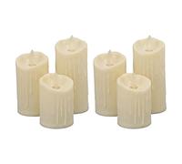 6 uds. De Luces LED para Velas, Mecha para Fiesta De Boda, Navidad, Cumpleaños, Columpio, Decoración De Simulación, Luces De té, Velas Decorativas para Colgar, Fiesta De Cumpleaños, Velas sin