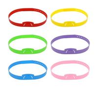 6 Uds Diademas para el Juego Adivina Quién, 6 Colores Ajustables Juego de Mesa con Diadema Tarjeta Insertable para Adultos y Niños Actividades Fiestas Familiares y Aprendizaje en el Aula
