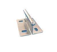 6 uds Hardware bisagra de pantalla oculta gabinete 15mm bisagras de puerta de madera