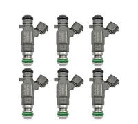 6 uds inyector de combustible FBJC101 16600AE060 Compatible con X-TRAIL T30 QR25DE 2.5L I4 MURANO Z50 Compatible con Nissan VQ35DE 3.5L V6/4,5 V8(60pcs)