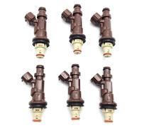 6 Uds Inyectores Combustible 23209-62040 23250-62040 158-0561 MP4142 Para Toyota Para 4Runner Para Tacoma Para Tundra 3.4L V6 Reparar