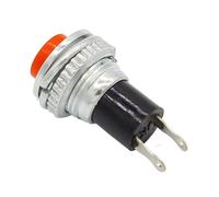 6 uds negro/verde/amarillo/azul/blanco/rojo apagado momentáneo encendido 0.5A 250VAC interruptores de botón Control remoto 10mm ESSEIEIE(Red)