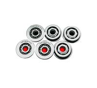 6 uds P4/P5 rodamientos de brida MF63/F683/MF73/MF83/MF85/MF93 ZZ/RS/rodamiento de bolas con bridas abiertas de alta velocidad Cojinete industrial(MF63 Open 3x6x2mm)