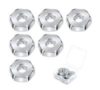 6 Uds Tuercas de Barra de Motosierra para STIHL MS170 MS170C MS171 MS180 MS181 MS192T MS200 MS200T MS210 MS211 MS230 MS231 Motosierra Tuerca de Barra de Cubierta de Piñón