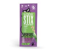 6 uds. x 15 g Schesir Stix Snacks Pato para gato