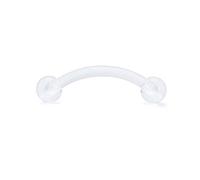 6 unidades de 16 g barra recta, color negro, anodizado, barras de Stud Vertical Anti Tragus Triple Helix Cartílago delantero 8/10 mm