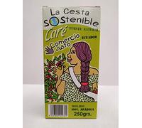 6 UNIDADES DE CAFE MOLIDO 250 GRS CESTA SOSTENIBLE DE COMERCIO JUSTO.