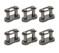 6 Unidades de Conexiones de Cadena #420, Material Aleación,50cc/70cc/90cc/110cc/125cc ATV, Cuatrimotos, Vehículos Todo Terreno, Carros de Playa, Mini Motos