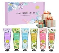 6 unidades de crema de manos pequeño regalo para mujeres, crema de manos mini hombres 30 g - crema de manos para manos muy secas crema hidratante natural, set de regalo para el día de la madre y