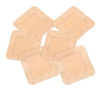 6 unidades de espuma de silicona para vendaje de dolor de presión, almohadillas de vendaje para heridas con adhesivo para el cuidado de heridas, vendajes de espuma de sacro para úlceras de presión