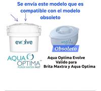 6 UNIDADES DE FILTRO PARA JARRA AQUA OPTIMA, JATA RECAMBIO CARTUCHO