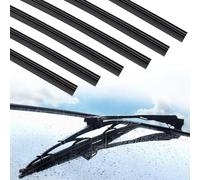 6 unidades de goma para limpiaparabrisas, venta por metro, goma universal, repuesto compatible con todos los limpiaparabrisas (800 mm)