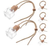 6 Unidades Difusores Colgantes Para , Frascos Vacíos De Vidrio