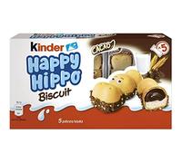 6 unidades *** KINDER Happy Hippo galletas y cacao, 5 bolsas herméticas de 103,5 g *** en formato de cartón con 6 unidades ***
