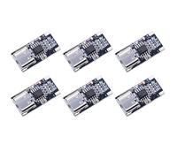 6 unidades PD/QC/AFC Quick Charge Decoy Trigger Module,Type-C PD 2.0 PD 3.0 9V 12V 15V 20V Fast Charge Trigger QueryDetector,USB Schnelllade-Decoy-Trigger Module Tipo C Interfaz Compatible con PD3.0