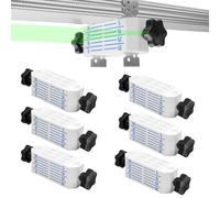 6 unidades x soportes niveladores de techo perfil CD60 ES soportes de suspensión sistema de nivelación de placas de yeso para techos suspendidos herramientas de montaje rápido