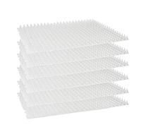 6 Unids Gato Repelente Al Aire Libre Scat Scat Cat Gato Repelente Picos Al Aire Libre Mascota Disuasión Estera Tren Espiga Disuasión Al Aire Libre