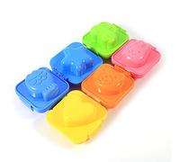 6 Unids Huevos de Dibujos Animados Lindo Molde de Molde Pan Cocina de Cocción Herramientas de Bricolaje Cocina Accesorios para Niños Socialme-EU