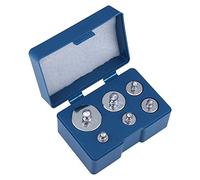 6 Unids/Juego de Peso de Calibración de Escala de Precisión Set 205g Peso de Calibración de Cromo para Escala Digital 5g 10g 20g 50g 100g