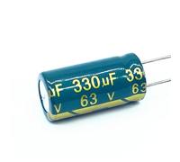 6 unids/lote 400V 120UF condensador electrolítico de aluminio alta frecuencia baja impedancia 18 * 30mm 20% tolerancia electrónica Com