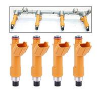 6 unids/lote boquilla de inyector de combustible HS250H 23250-0H050 23209-0H050 Compatible con motor Toyota Camry Highlander Solara Scion TC 2.4L