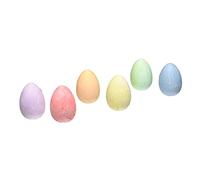 6 Unids/pack Lindo Tiza de Color en Forma de Huevo Sin Polvo Tiza Duradera Sin Polvo Juegos de Colores No Tóxicos para Bolígrafos de Pizarra Borrables para Pizarra