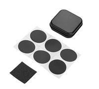 6 Unids Parche de Neumático de Bicicleta, Autoadhesivo Neumático de Bicicleta Parche de Caucho Parches de Reparación del Tubo Interior Accesorio de Bicicleta con Papel de Lija