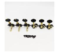 6 unids/set clavijas de afinación de guitarra 3R3L completamente cerrada Semi-circular Folk/acústica clásica(Classical 6Pcs 3R3L)