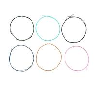 6 Unids/set Colorido Normal, para Cuerdas de Guitarra Clásica Cuerda de Nailon de Aleación de Tensión