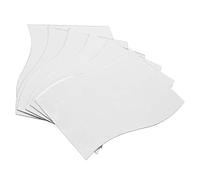 6 Unids/Set Ondas Forma Etiqueta de Espejo de Pared Libre Combinación Home Bathroom Decor DIY