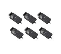 6 Unids TX800 Amortiguador De Tinta De Cabezal De Impresión For Volcador De Tinta De Impresora Plana, Compatible Con EPSON, Amortiguador De Presión Negativa De Cabezal TX800(Black for (6PCs))
