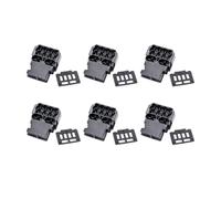 6 Unids TX800 Amortiguador De Tinta De Cabezal De Impresión For Volcador De Tinta De Impresora Plana, Compatible Con EPSON, Amortiguador De Presión Negativa De Cabezal TX800(TX800 Head Cover 1PC)