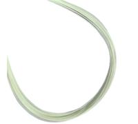 6 varillas de fibra de vidrio redondas sólidas blancas de 3x1000 mm for carpas, sombrillas, equipos de ejercicios y proyectos de bricolaje