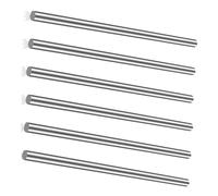 6 varillas redondas de acero inoxidable 304: barras de metal duraderas for bricolaje, ocio e industria, 4 mm de diámetro.(4x300mm)