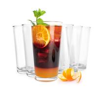 6 Vasos de Cóctel 460ml Jugo Taza de Té Gafas Tazas de Café