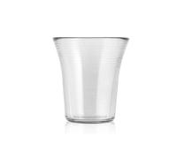 6 Vasos De Mesa Circle De Vidrio Transparente Cl 27 H&H
