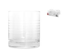 6 Vasos De Vidrio Arena Cl 24 Transparente Bormioli Rocco
