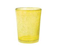 6 Vasos De Vidrio Jade Bebida Cl46 Amarillo H&H